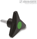 Three-arm knob VB.839/100 P-M12x40-C17